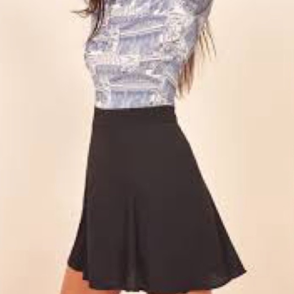 Reformation Flounce Skirt